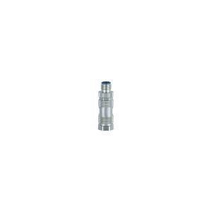 M12 con., straight, male, 4 pin, D